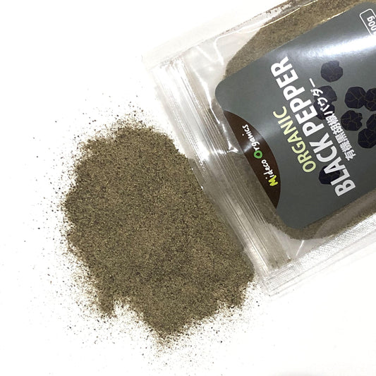 オーガニックブラックペッパー「粉末」100g Organic Black Pepper