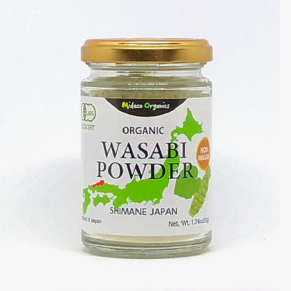 有機本ワサビパウダー Organic Wasabi Powder 50g